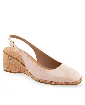 Aerosoles Women's Aria Wedge Slingbacks