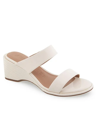Aerosoles Women's Norine Slip-On Wedge Sandals