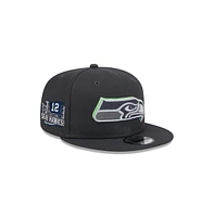 Men's New Era Seattle Seahawks 2024 Nfl Draft 9FIFTY Snapback Hat