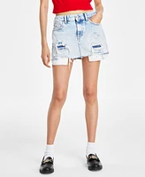 Tommy Jeans Women's Sophie Low-Rise Denim Mini Skirt