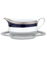 Noritake "Crestwood Cobalt Platinum" Gravy Boat