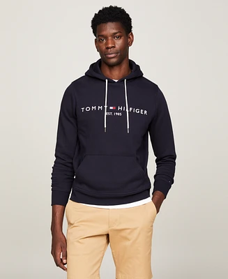 Tommy Hilfiger Men's Embroidered Logo Hoodie