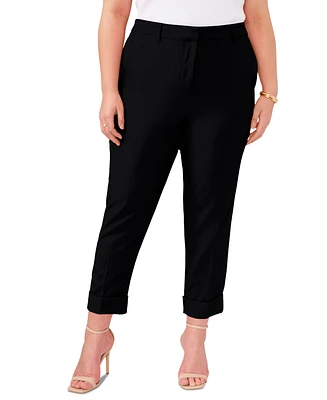 Vince Camuto Plus Size Straight-Leg Pants, Created for Macy's