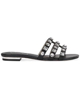 Jessica Simpson Detta Crystal Embellished Slide Sandals