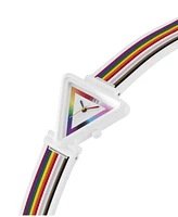 Guess Women's Analog Rainbow Silicone Watch, 31mm