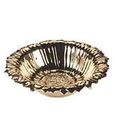 Certified International Gold Coast 3-d Sunflower Serving Bowl