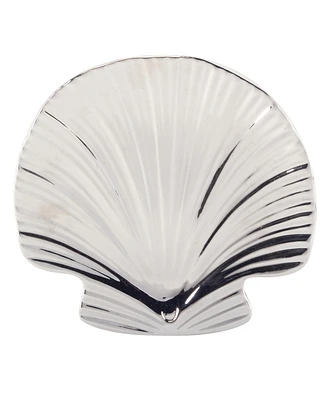 Certified International Silver Coast 3-d Shell Platter