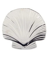 Certified International Silver Coast 3-d Shell Platter