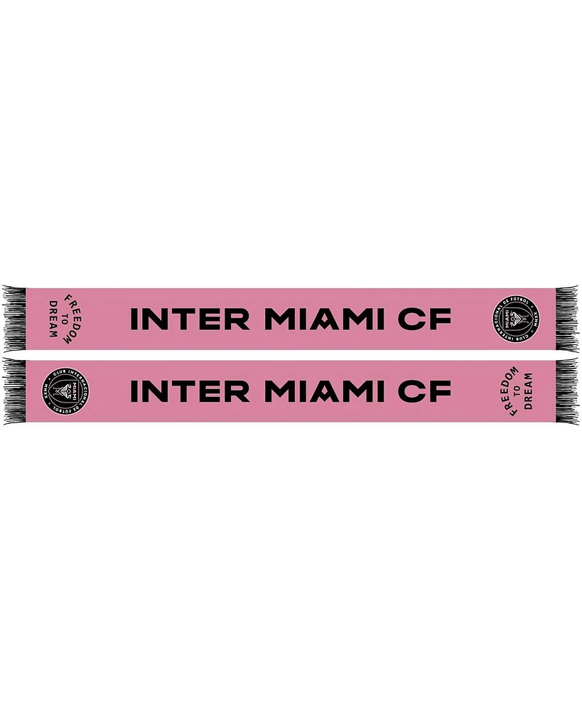 Men's and Women's Pink Inter Miami Cf Jersey Hook Scarf