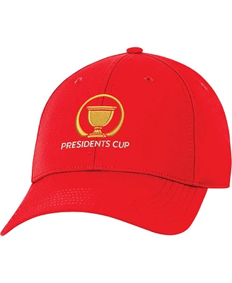 Men's and Women's Ahead Red 2024 Presidents Cup Stratus Adjustable Hat