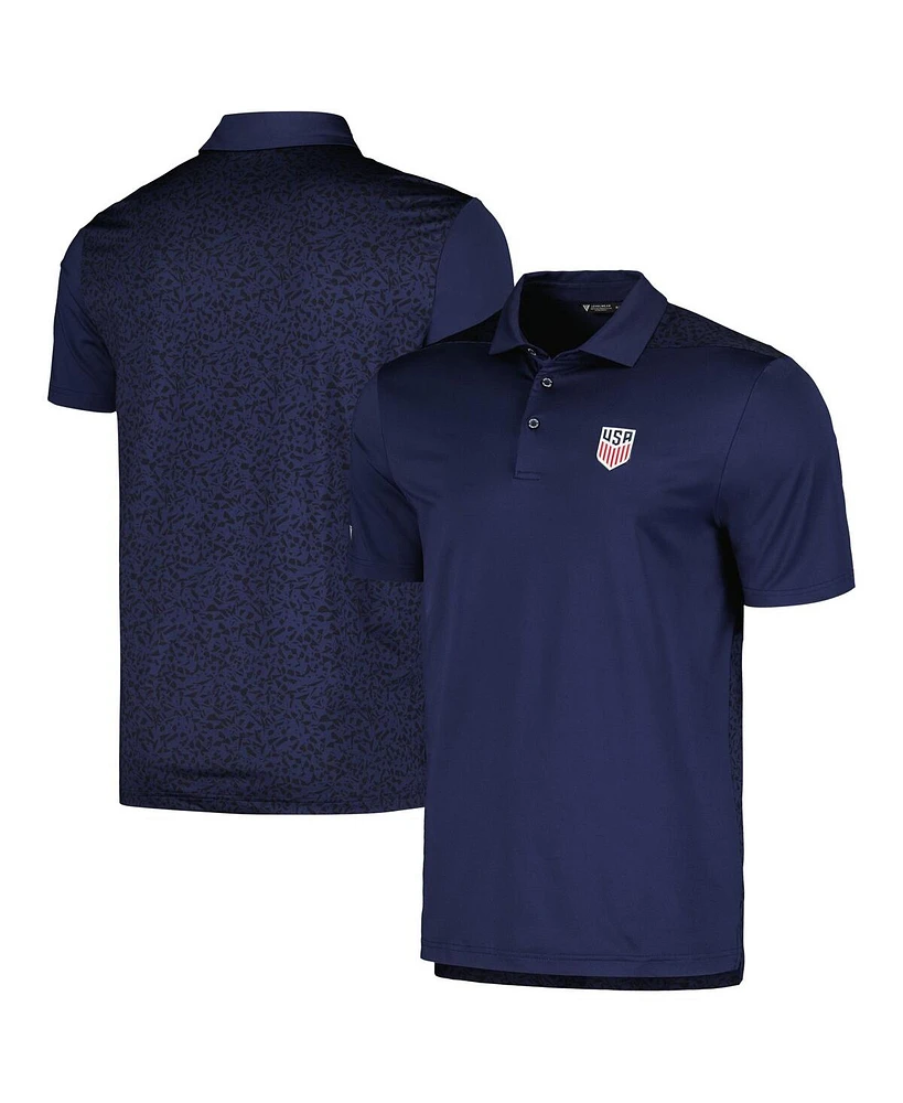 Men's LevelWear Navy Usmnt Spry Performance Polo Shirt