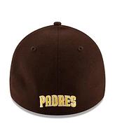 Men's New Era Brown San Diego Padres 2024 Mlb World Tour Seoul Series 39THIRTY Flex Hat