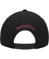 Men's Mitchell & Ness Black Anaheim Ducks Core Team Script 2.0 Snapback Hat