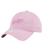 Women's New Era Pink Philadelphia Eagles Color Pack 9TWENTY Adjustable Hat