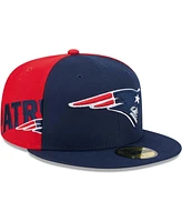 Men's New Era Navy England Patriots Gameday 59FIFTY Fitted Hat