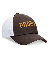 Men's Nike Brown San Diego Padres Evergreen Wordmark Trucker Adjustable Hat