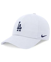 Men's Nike White Los Angeles Dodgers Evergreen Club Adjustable Hat