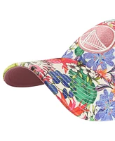 Women's '47 Brand Cream Golden State Warriors Pollinator Clean Up Adjustable Hat