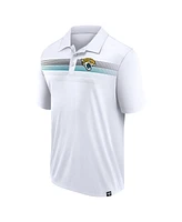 Men's Fanatics White Jacksonville Jaguars Victory For Us Interlock Polo Shirt