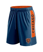 Men's Fanatics Navy Chicago Bears Win The Match Shorts