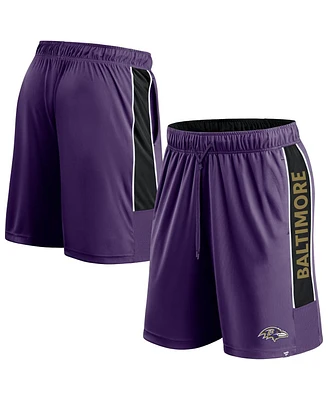 Men's Fanatics Purple Baltimore Ravens Win The Match Shorts