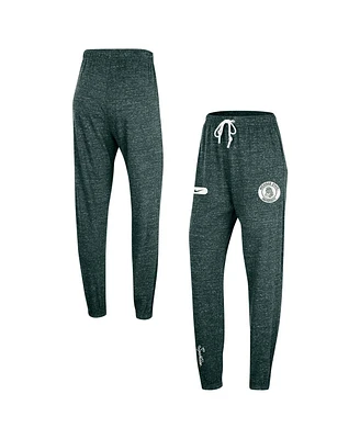 Women's Nike Green Distressed Michigan State Spartans Gym Vintage-Like Multi-Hit Jogger Pants