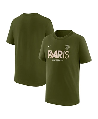 Big Boys Nike Olive Paris Saint-Germain Mercurial T-shirt