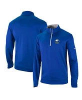 Men's Columbia Royal Buffalo Sabres Wickham Hills Omni-Wick Quarter-Zip Jacket