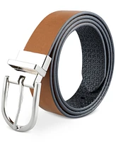 Calvin Klein Women's Embossed Casual Reversible Belt