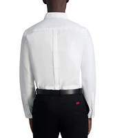 Karl Lagerfeld Paris Men's Slim-Fit Jacquard Woven Shirt