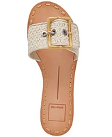 Dolce Vita Women's Dasa Buckle Detailed Slide Flat Sandals