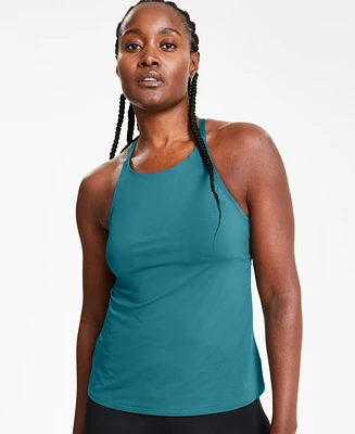 Nike Women's Essential Lace Up High Neck Tankini Top