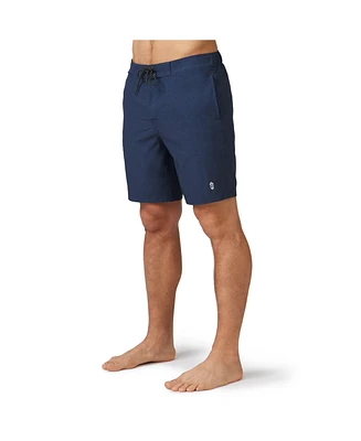 Free Country Men's Textured Solid Cargo Surf Swim Short