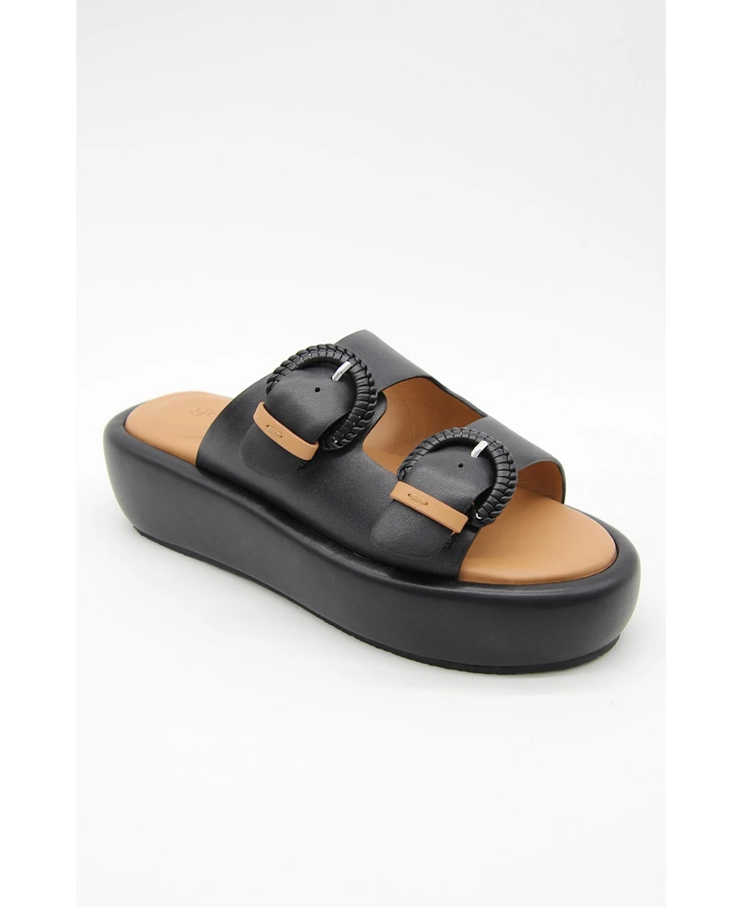 Gentle Souls Women's Theresa Slip-On Sandals