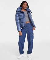 Bcbgmaxazria Women's Water-Resistant Puffer Coat