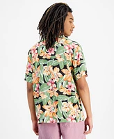 Levi's Men's Printed Relaxed Short-Sleeve Camp Shirt