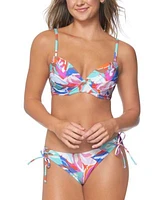 Raisins Juniors Moonshine Push Up Bikini Top Side Tie Bottoms