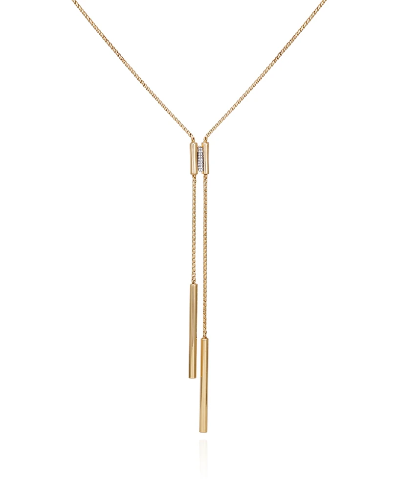 Vince Camuto Gold-Tone Long Y-Necklace, 24"