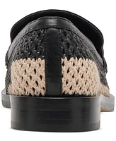 Dolce Vita Women's Halley Tailored Raffia Loafer Flats