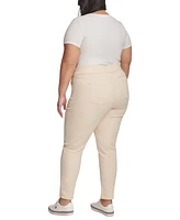 Tommy Hilfiger Plus Size Gramercy Sateen Ankle Pants, Created for Macy's