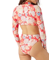O'Neill Juniors' Antalya Floral Dana One-Piece Swimsuit