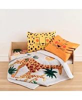 2 pack Jungle Standard Pillowcase Set - 100% Cotton