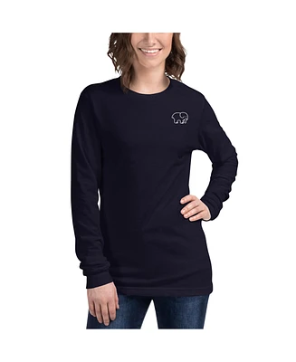 Ivory Ella Women's Paisley Long Sleeve Unisex T-Shirt