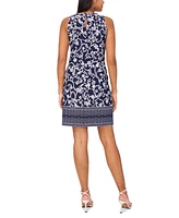Msk Petite Printed Shift Dress