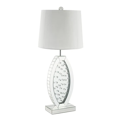 Simplie Fun Nysa Table Lamp in Mirrored & Faux Crystals