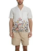 Native Youth Men's Regular-Fit Floral Shirt