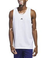 adidas Men's Legends Sleeveless 3-Stripes Logo Basketball Tank