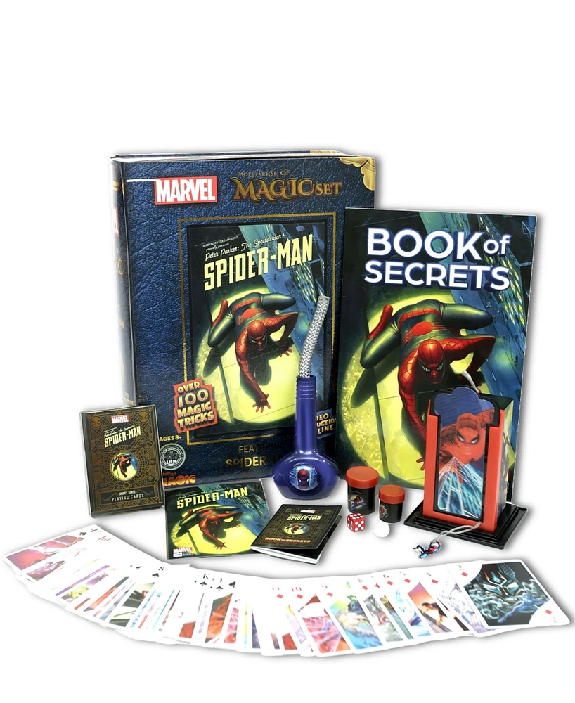 Marvel Magic Comic Book Set Spider-Man over 100 magic tricks. Vol. 1 2