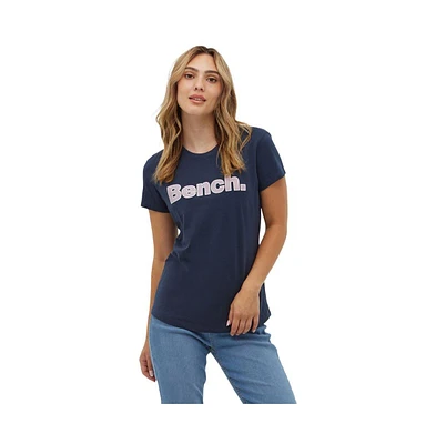 Bench Dna Women's Leora Outline Logo Tee