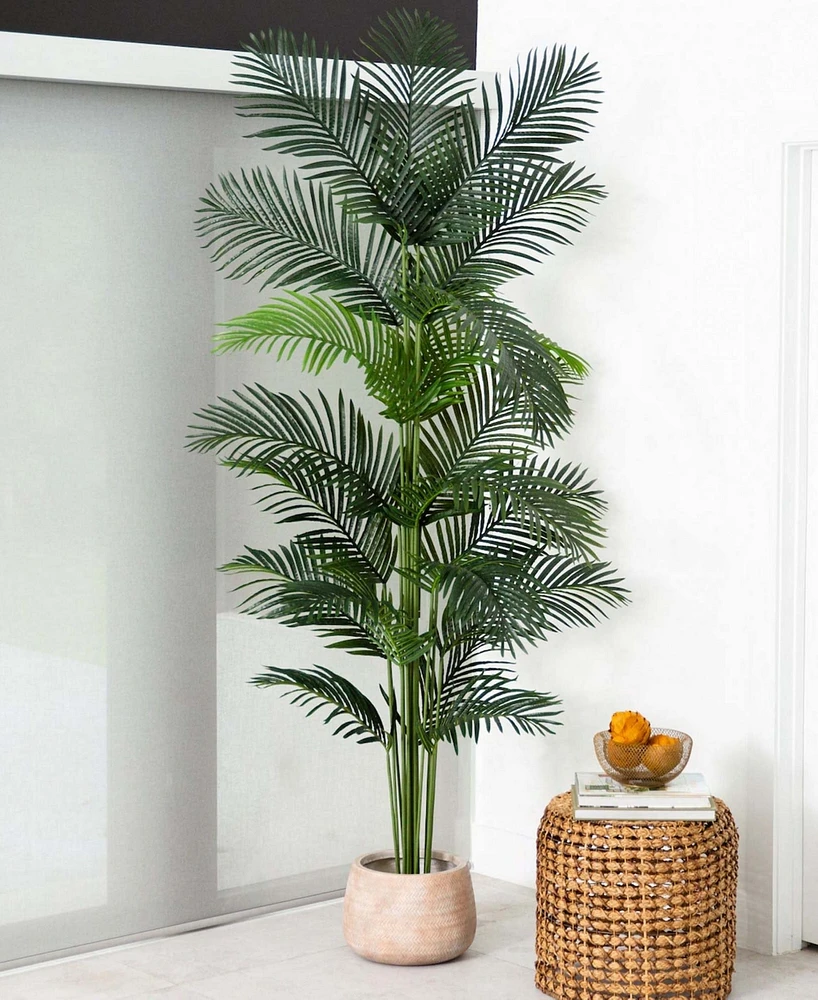Nearly Natural 8ft. Artificial Paradise Palm Tree